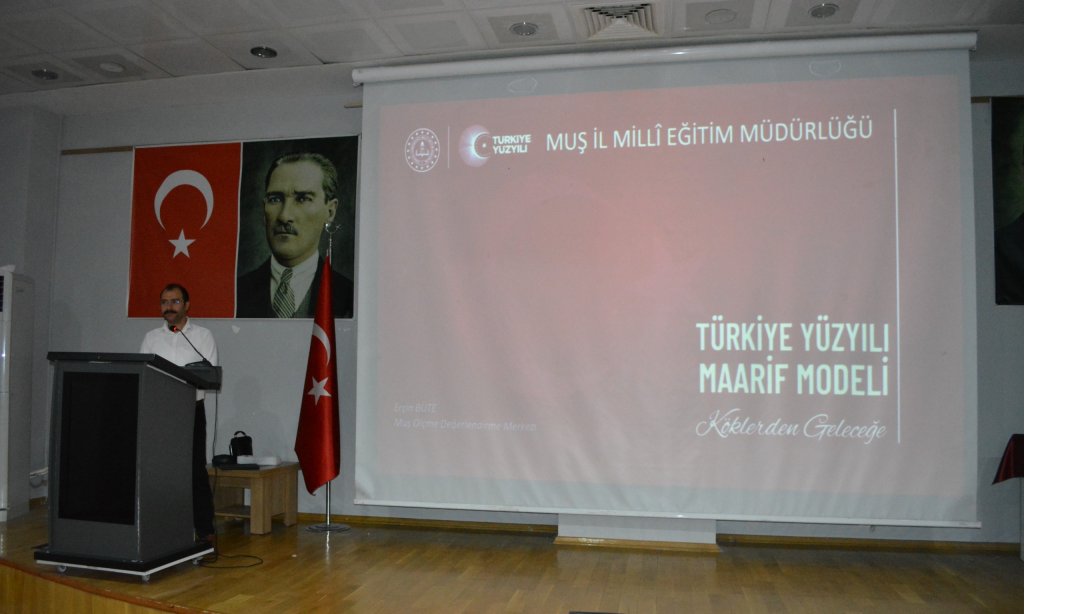 Kurum müdürümüz Erçin BÜTE tarafından Türkiye Yüzyılı Maarif Modeli, ölçme değerlendirme ile ortak yazılı sınavlar hakkında 24.09.2024 tarihinde okul müdürlerine yönelik bilgilendirme toplantısı gerçekleştirildi.